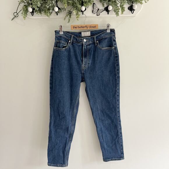 Everlane The Original Cheeky Jean Medium Wash Size 30 Crop W0978 - Picture 1 of 3
